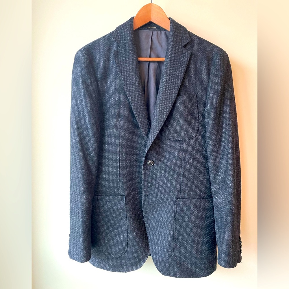 COPY - 🔥👔 Made in Portugal Massimo Dutti Sports Blazer Italian Fabric Size 36